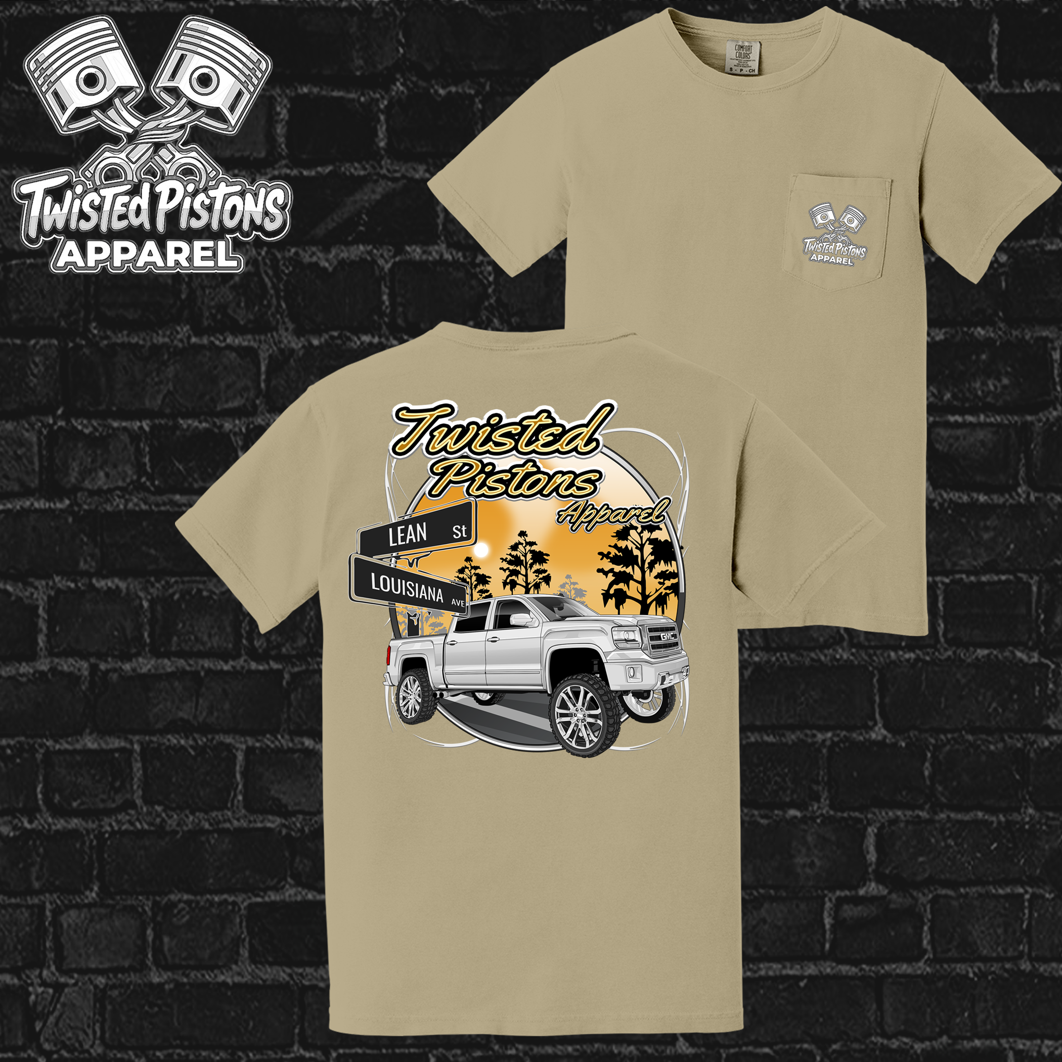 Louisiana Ave tee
