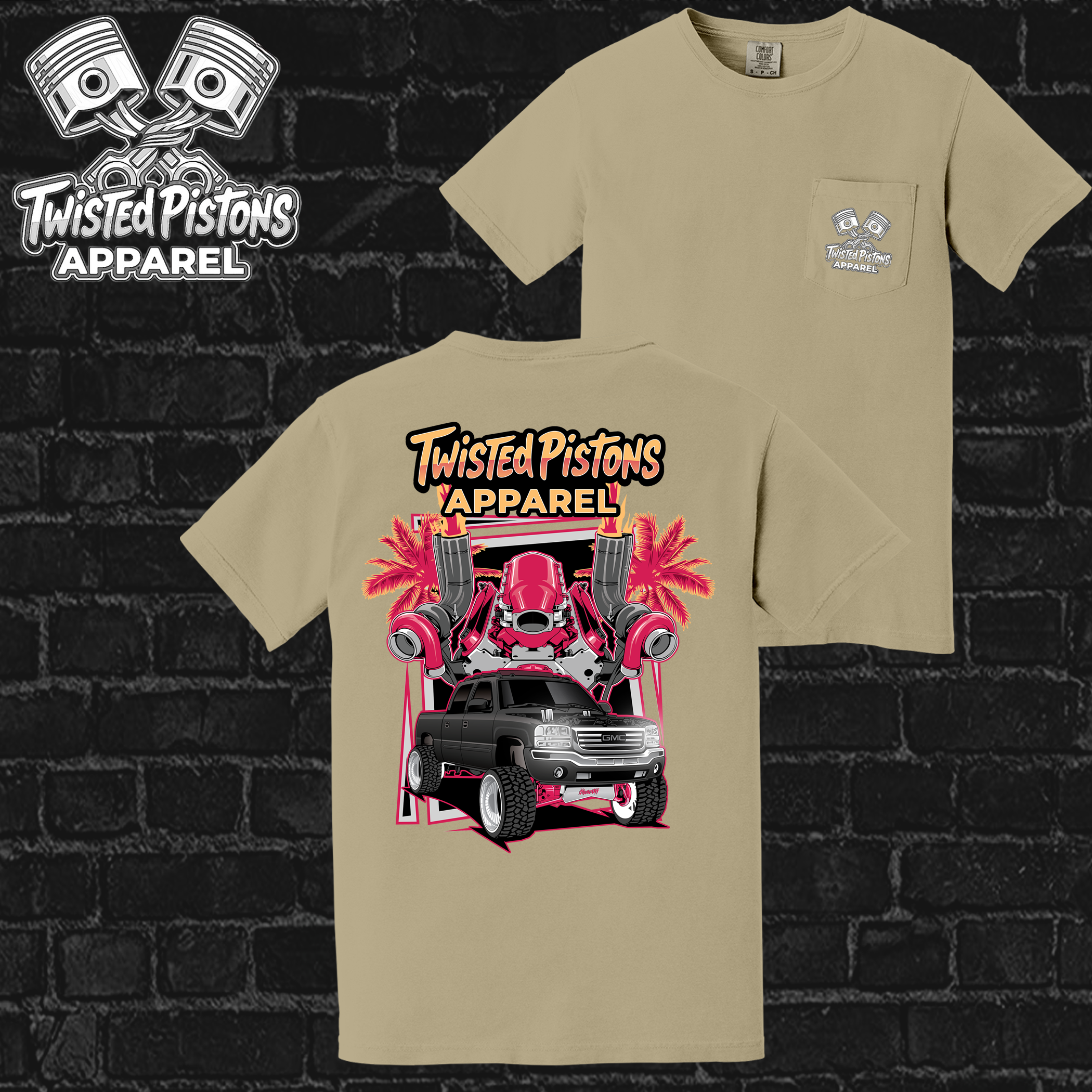 Twin Turbo Sierra tee