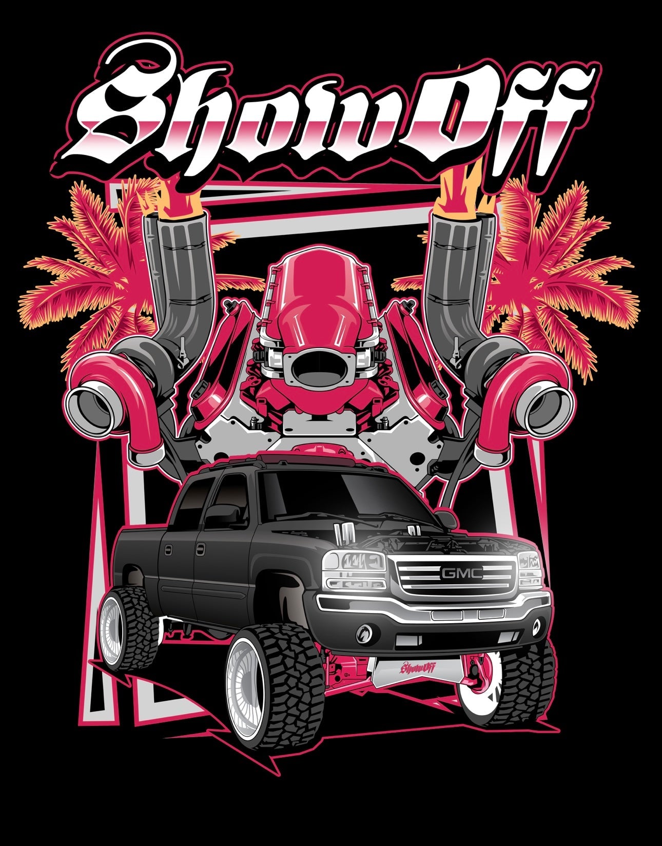 Twin Turbo Sierra tee