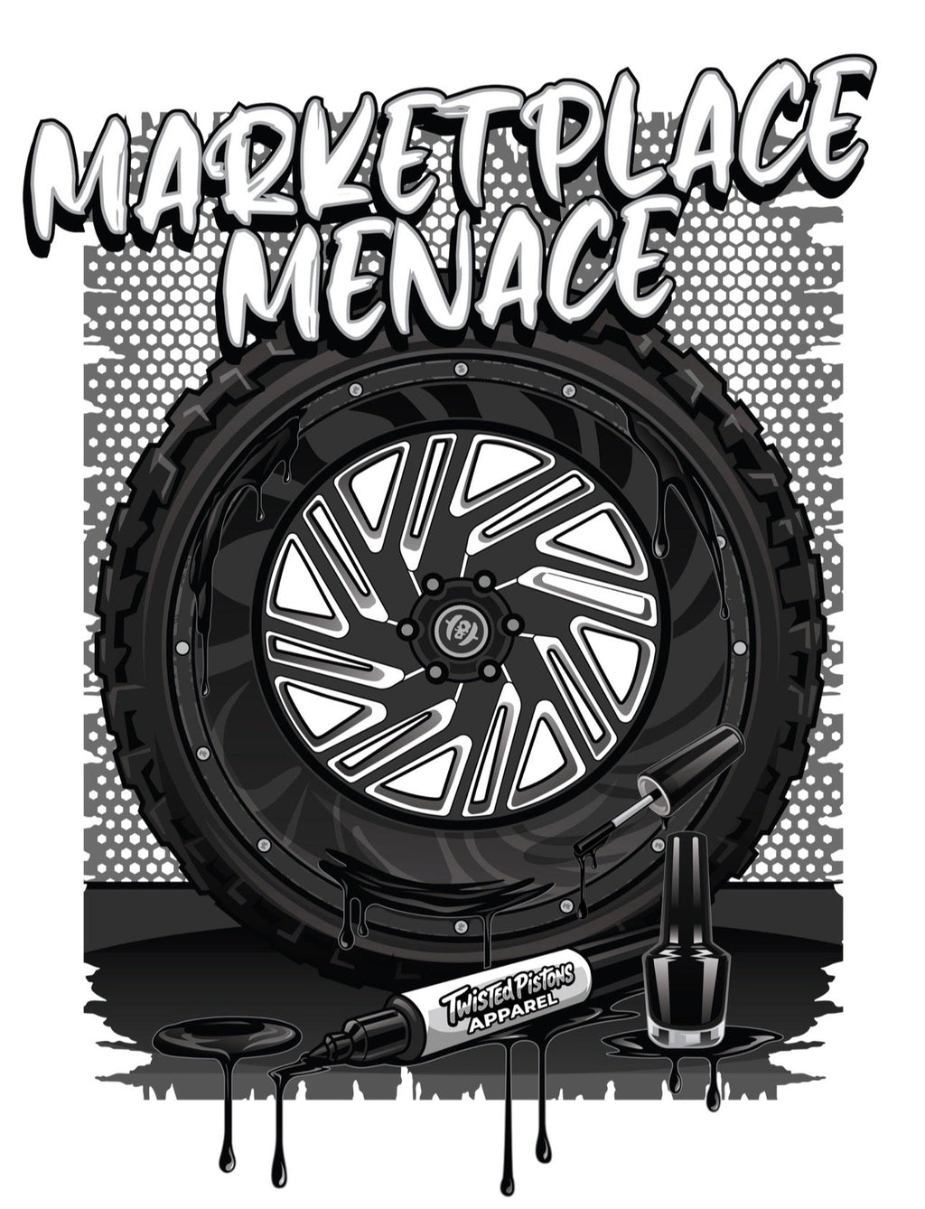 Marketplace Menace tee